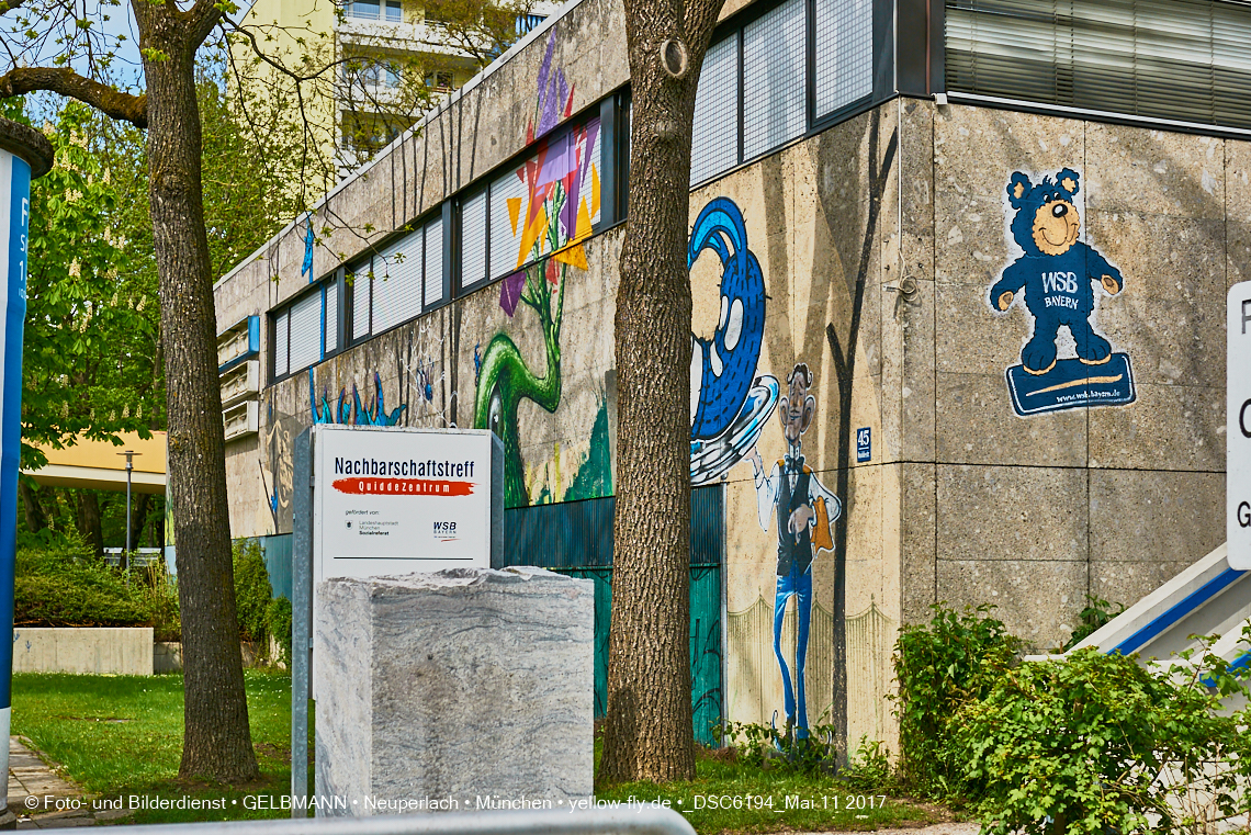 11.05.2017 - Abrissbaustelle Quiddezentrum in Neuperlach